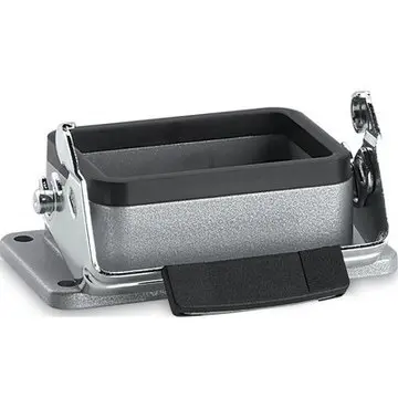 Surface mount housing, size HB6, aluminum alloy, longitudinal bow locking, IP65, 10003000 - 1