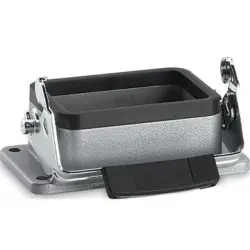 Surface mount housing, size HB6, aluminum alloy, longitudinal bow locking, IP65, 10003000