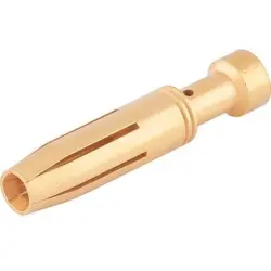 Receptacle, 0.5 mm², AWG 20, crimp connection, gold-plated, 11197000