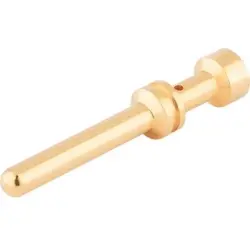 Pin contact, 0.5 mm², AWG 20, crimp connection, gold-plated, 11192000