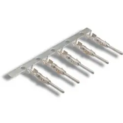 Pin contact, 0.14-0.5 mm², crimp connection, silver-plated, 11240400