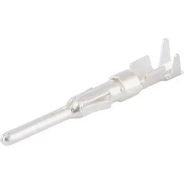 Pin contact, 0.5-1.5 mm², crimp connection, silver-plated, 11221000 - 1