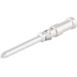 Pin contact, 2.5 mm², crimp connection, silver-plated, 13162400