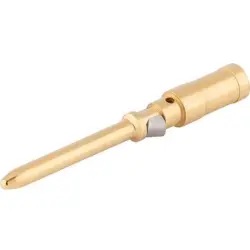 Pin contact, 1.5 mm², AWG 16, crimp connection, gold-plated, 13162800