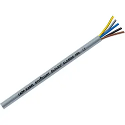 PVC connection and control cable ÖLFLEX CLASSIC 100 450/750 V 3 G 2.5 mm², AWG 14, unshielded, gray, 0010087
