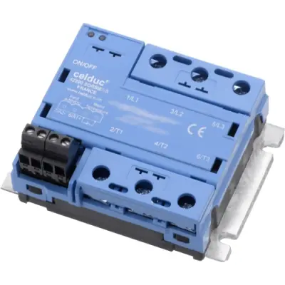 Reversing contactor, 16 A, coil 12-30 VDC, screw connection, SGR8671510 - 1
