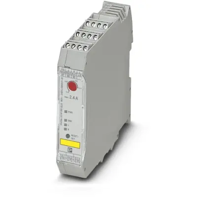 Hybrid motor starter, 2 A, 1 Form C (NO/NC), coil 24 VDC, screw connection, 2297031 - 1