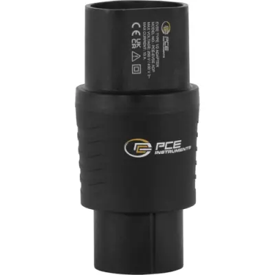 Measuring connection adapter, charging plug type 2 to type 1 for wallboxes, PCE-EVSE ADP - 1