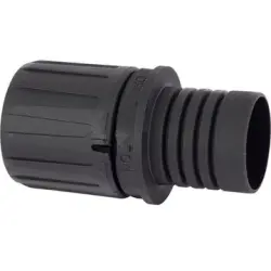 Reduction hose fitting, 21-16, (L) 51 mm, PA, black, for SILVYN®FPAS hoses, 55507361