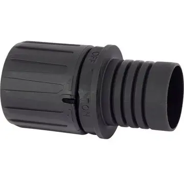 Reduction hose fitting, 21-16, (L) 51 mm, PA, black, for SILVYN®FPAS hoses, 55507361 - 1