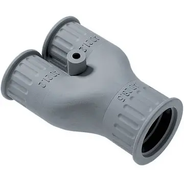 Y splitter, TPE, IP66, black, (L) 75 mm, 56000145 - 1