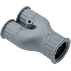 Y splitter, TPE, IP66, black, (L) 86 mm, 56000165