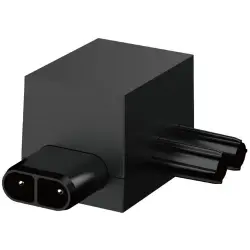 Luminaire connector, black, for FLEXLINE - linear lighting system, 62425225