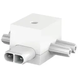 Luminaire connector, white, for FLEXLINE - linear lighting system, 62425226