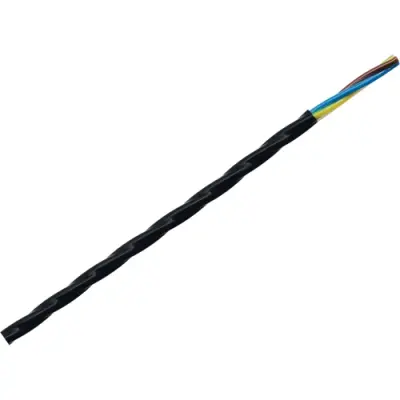 FEP connection cable ÖLFLEX HEAT 205 MC 4 G 1.0 mm², unshielded, black, 00912323 - 1