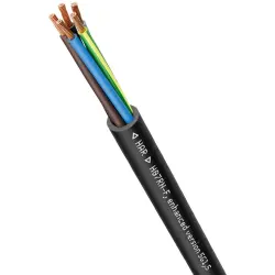 Rubber connection cable H07RN-F, erweiterte Version 1 x 35 mm², unshielded, black, 4533007
