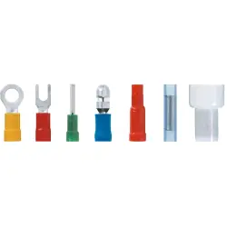 Insulated ring cable lug, 4.0-6.0 mm², 10 mm, M10, yellow, 63104380