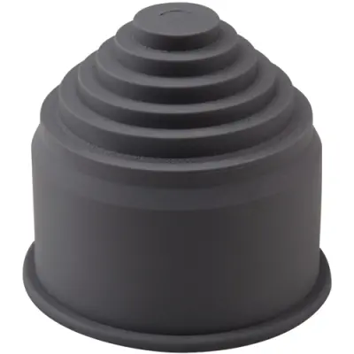 End grommet, (L) 36 mm, clamping range 4-12 mm, TPE, black, for hose ends, 65500225 - 1