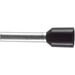 Insulated wire end ferrule, 0.5 mm², 13.5 mm/8 mm long, DIN 46228-4, white, 61802061