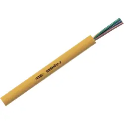 Rubber connection cable NSSHÖU 1 x 35 mm², unshielded, yellow, 1600502
