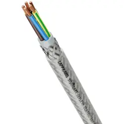 PVC connection cable ÖLFLEX CLASSIC 100 SY 4 G 0.75 mm², unshielded, transparent, 00160243