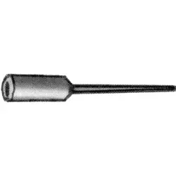 Test probe, socket 4 mm, 2500 V, black, 3560-0