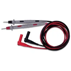 Measuring leads with test probes, red/black for measuring instruments, 6343