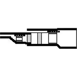 Solder sleeve, coax cable termination