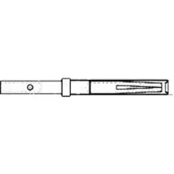 Receptacle, 0.12-0.4 mm², AWG 26-22, crimp connection, 208264-2