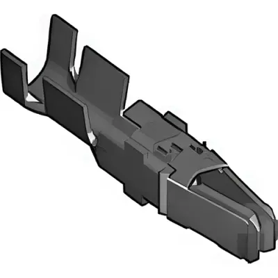 Receptacle, 5.0-6.0 mm², AWG 10, crimp connection, 66741-2 - 1