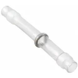 Butt connector with heat shrink insulation, 0.4-1.7 mm², transparent, 26 mm, C67976-000