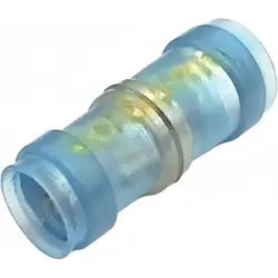 Butt connector with heat shrink insulation, transparent, 80 mm, 690887-000