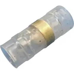 Butt connector with heat shrink insulation, transparent, 29.7 mm, 696453-000