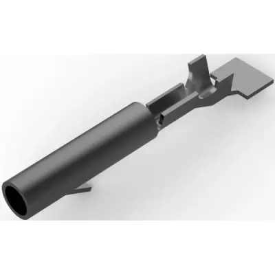Receptacle, 0.05-0.4 mm², AWG 30-22, crimp connection, 350078-1 - 1