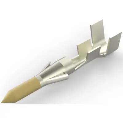 Pin contact, 0.2-0.82 mm², AWG 24-18, crimp connection, 350629-5 - 1