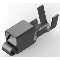 Receptacle, 0.3-0.89 mm², AWG 22-18, crimp connection, tin-plated, 1123721-1