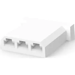 Insulating housing for 2.79 mm, 3 pole, PA, natural, 925015