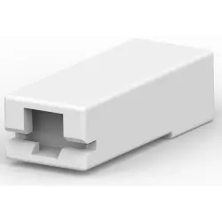 Insulating housing for 4.75 mm, 1 pole, PA, natural, 1-480435-5