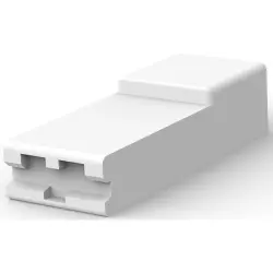 Insulating housing for 6.35 mm, 1 pole, PP, natural, 926539-6