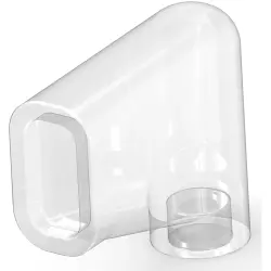 Insulating sleeve for 4.75 mm, 1 pole, PVC, UL 94V-2, natural, 3-170823-8