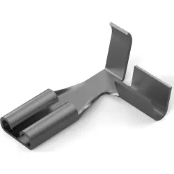 Uninsulated flat plug sleeve, 2.8 x 0.38 mm, 0.32 to 0.82 mm², AWG 22 to 18, brass, tin-plated, 141352-2