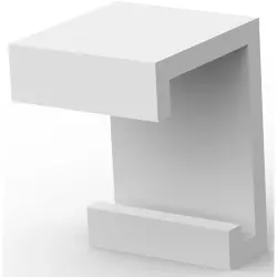 Cover for PCB connector, 640551-2