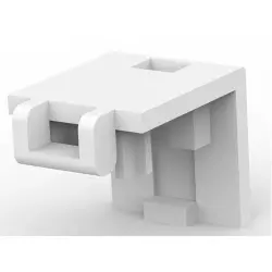 Cover for PCB connector, 643067-2