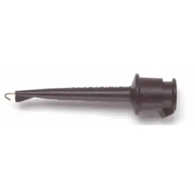 Minigrabber test clip, 60 V, black, 4555-0 - 1