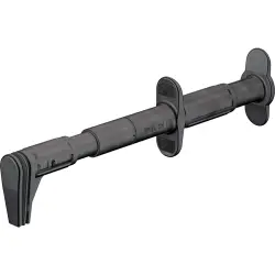 Flat measuring gripper, black, max. 25 mm, L 152 mm, CAT III, socket 4 mm, 66.9829-21