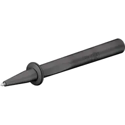 Test probe, socket 4 mm, rigid, 1000 V, CAT IV, black, 66.9390-21