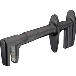 Flat measuring gripper, black, max. 12 mm, L 170 mm, CAT IV, socket 4 mm, 66.9435-21