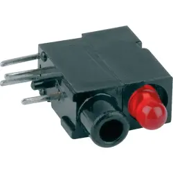 2 mm switching socket, solder connection, black, 1816.2138