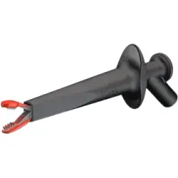 Alligator clip, purple, max. 20 mm, L 130 mm, CAT IV, socket 4 mm, 66.9474-26