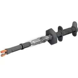 Clamp test probe, red, max. 20 mm, L 219 mm, CAT III, socket 4 mm, 66.9266-22